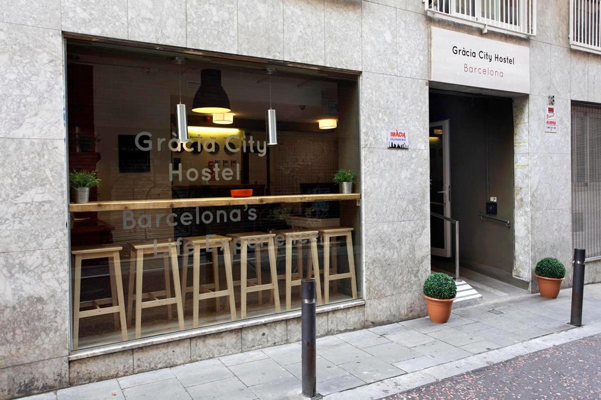 Gracia City Hostel Barcelone Extérieur photo